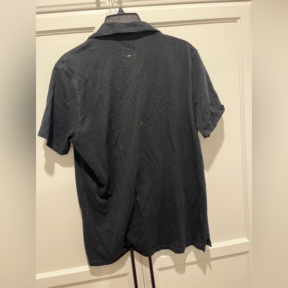 Rag & Bone Black Polo size M - Picture 2 of 2